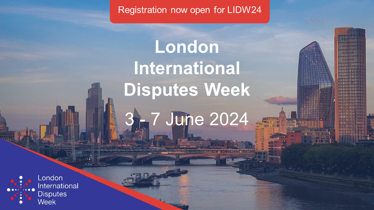 [Supporting Event] London International Dispute Week